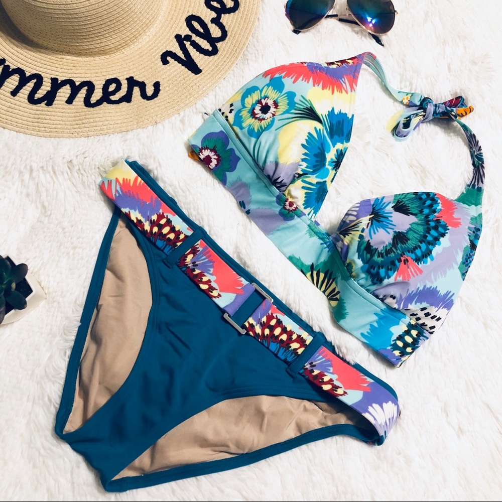 Victoria’s Secret Halter Belted Bikini